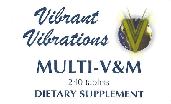 Multi-Vitamin and Mineral  240 count