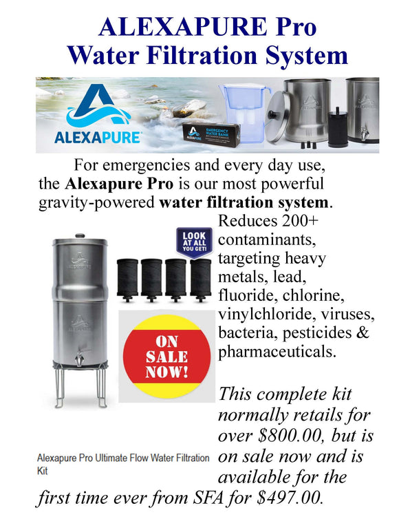 ALEXAPURE Pro Water Filtration System