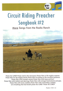 BR-012 - Circuit Riding Preacher Songbook #2 & 4 CDs