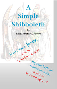 PS-035 - A Simple Shibboleth