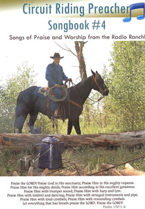 BR-014 - Circuit Riding Preacher Songbook #4 & 6 CDs ON SALE