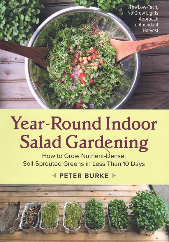 Year-Round Indoor Salad Gardening